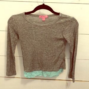NWT Say What Girls Top